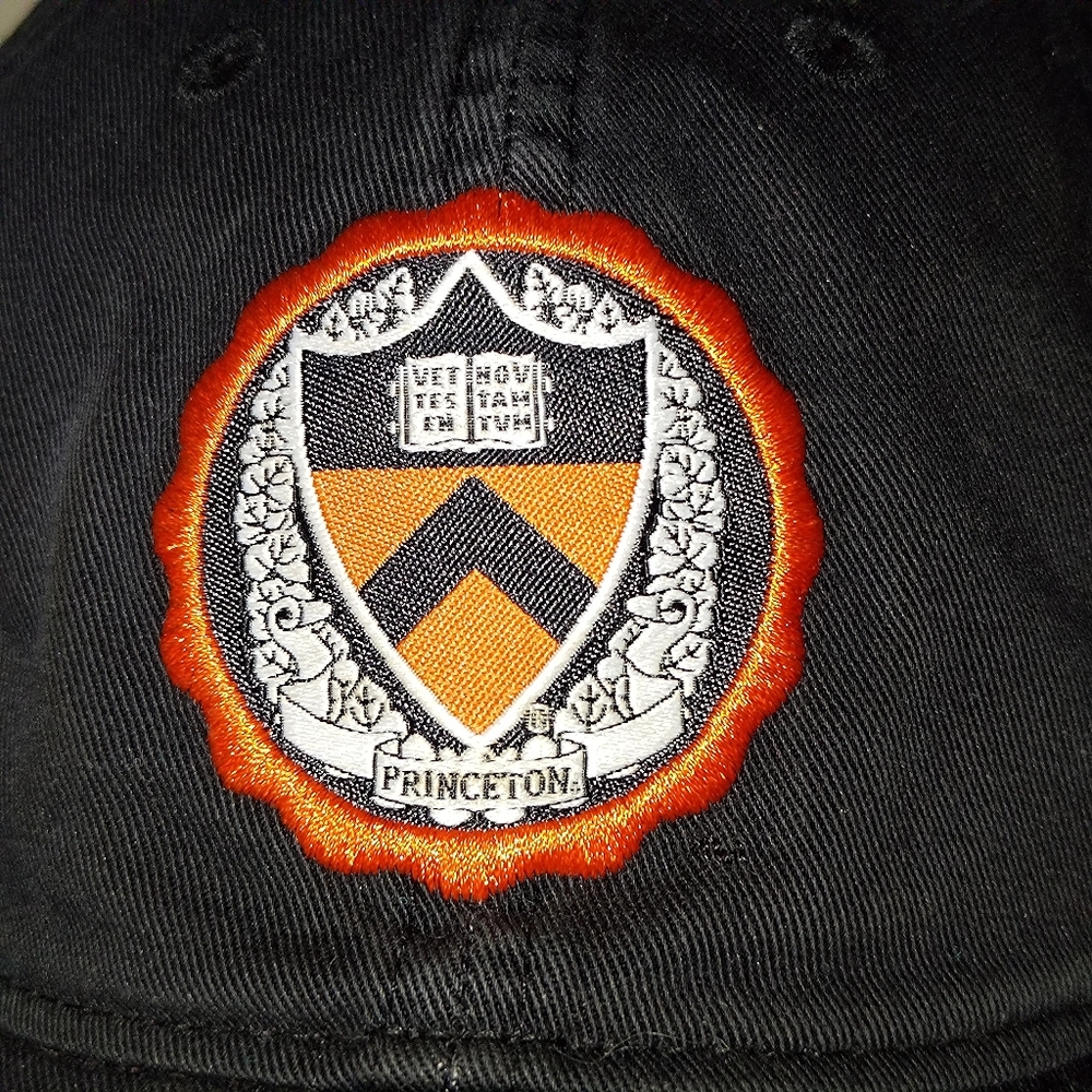 Princeton Stitched Patch Strapback Hat Cap - image 3